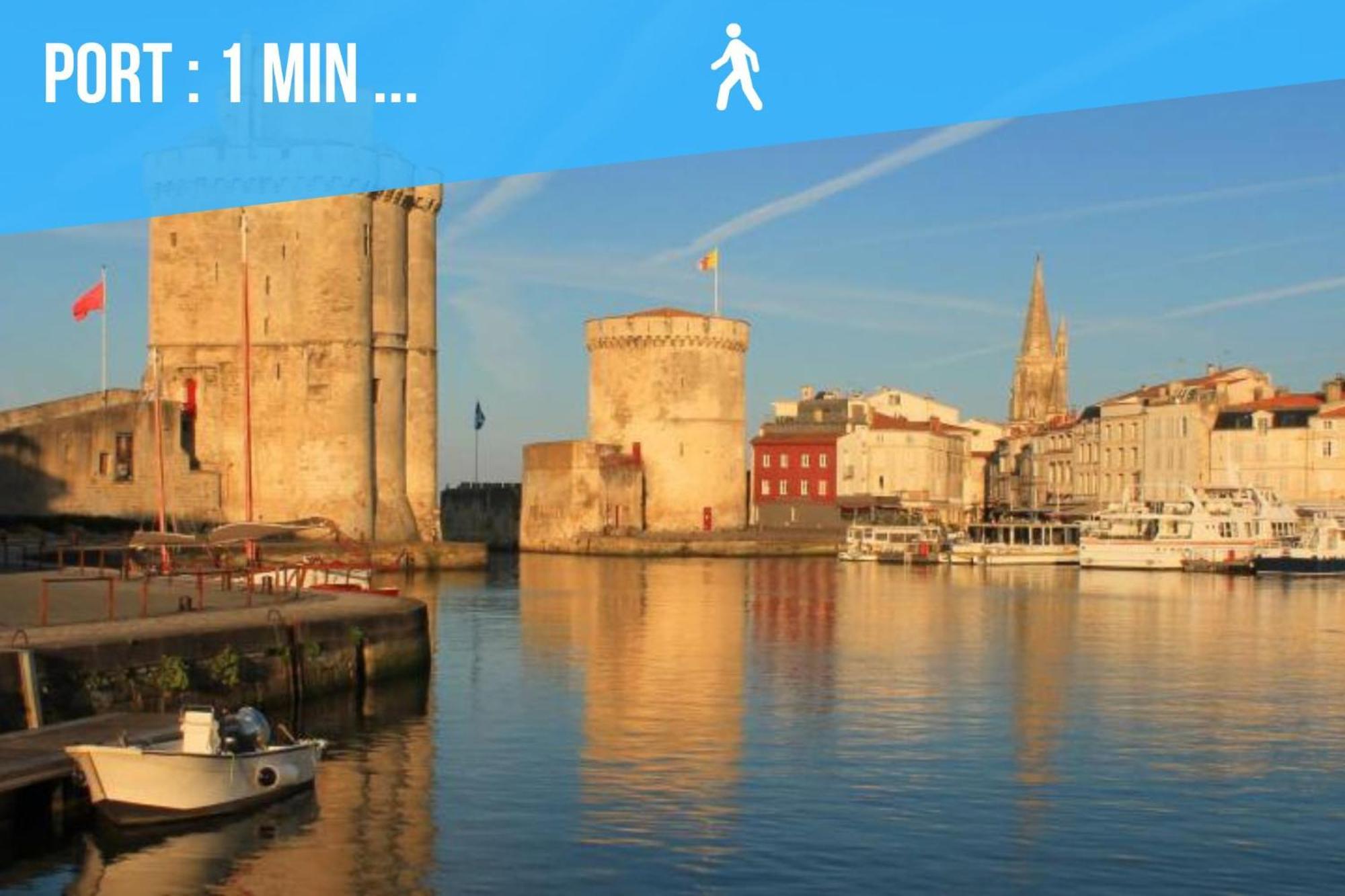 Caporizon-Le Perot-T2 Au Coeur Du Vieux Port 100M Plage La Rochelle  Exteriér fotografie